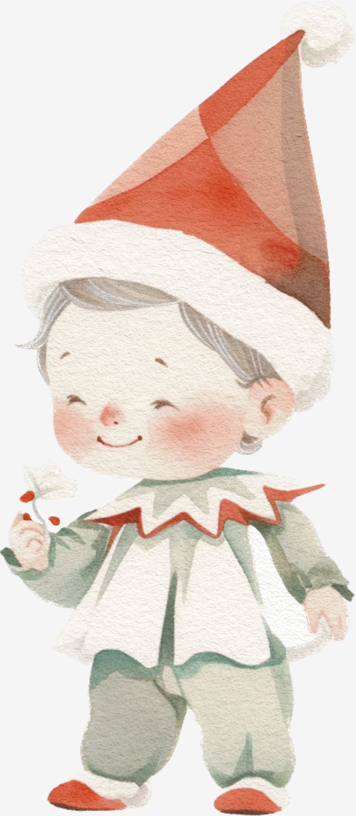 Christmas Elf Sticker