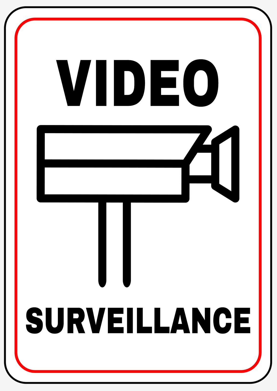 Sticker - Video Surveillance
