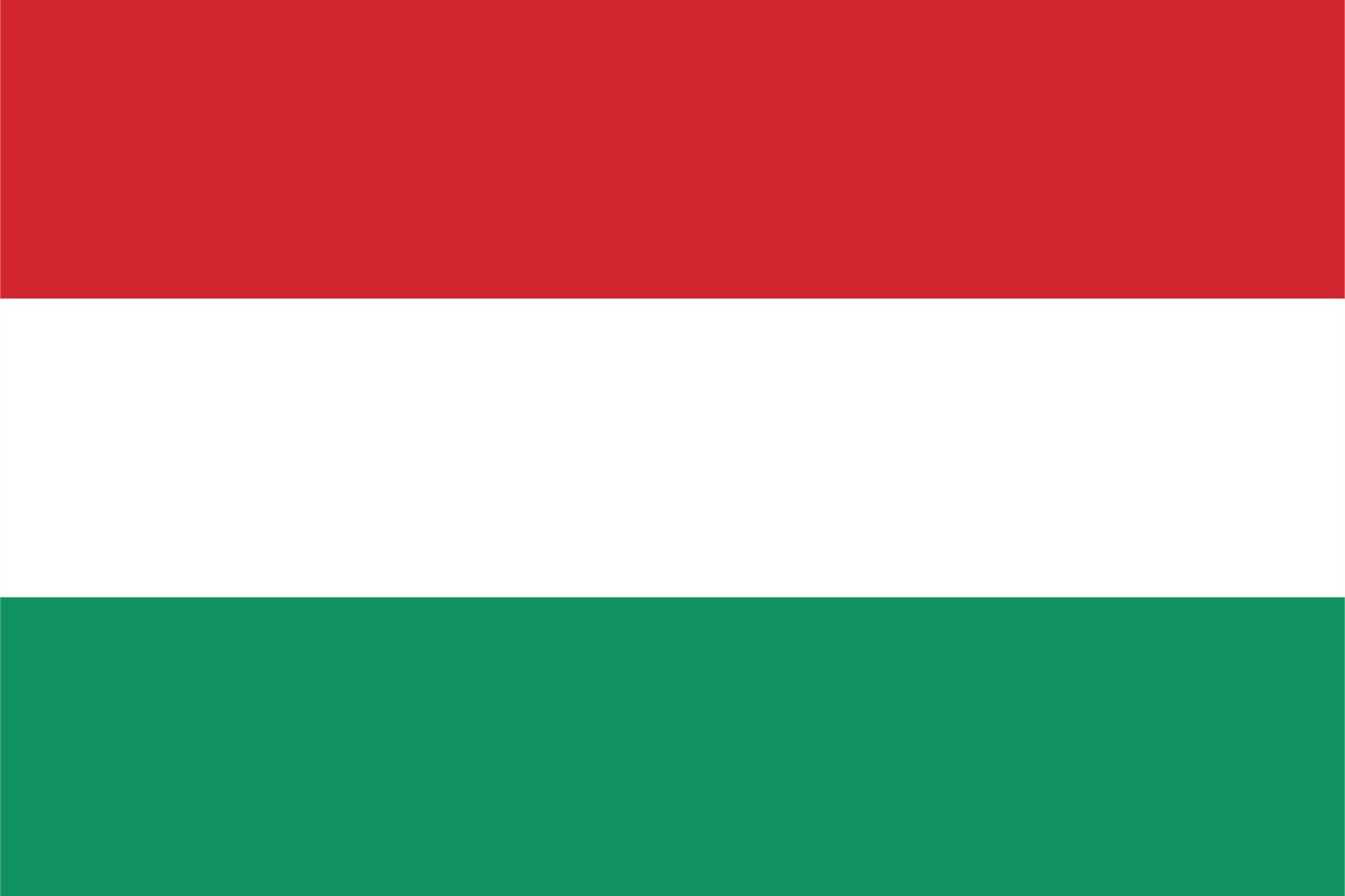 Hungary Flag - Sticker