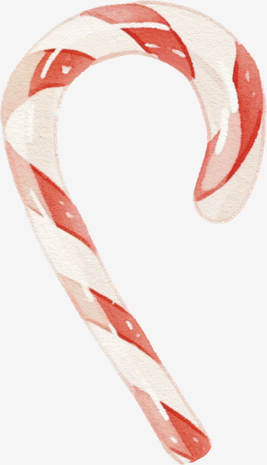 Christmas Candy Cane Sticker