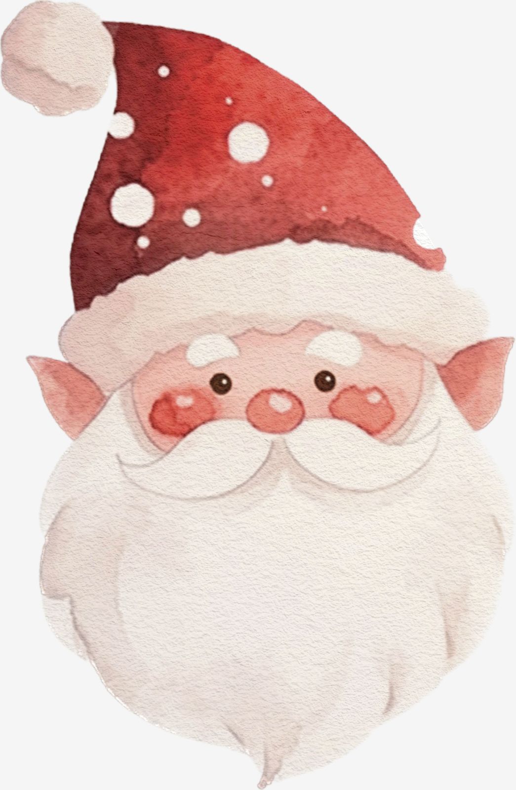 Santa Claus Sticker for Christmas
