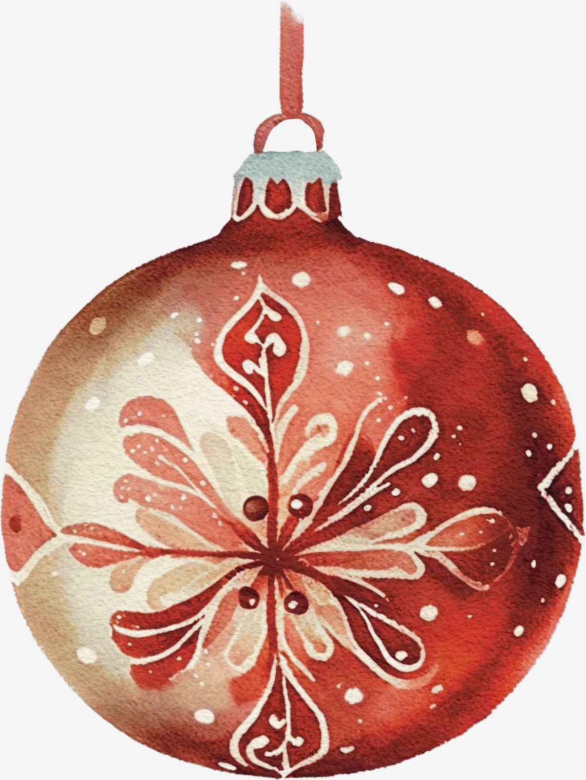 Christmas Ornament Sticker