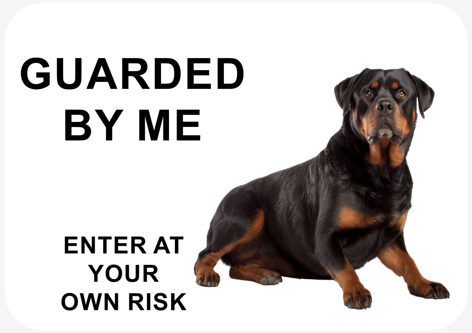 Sticker - Guarded by Me