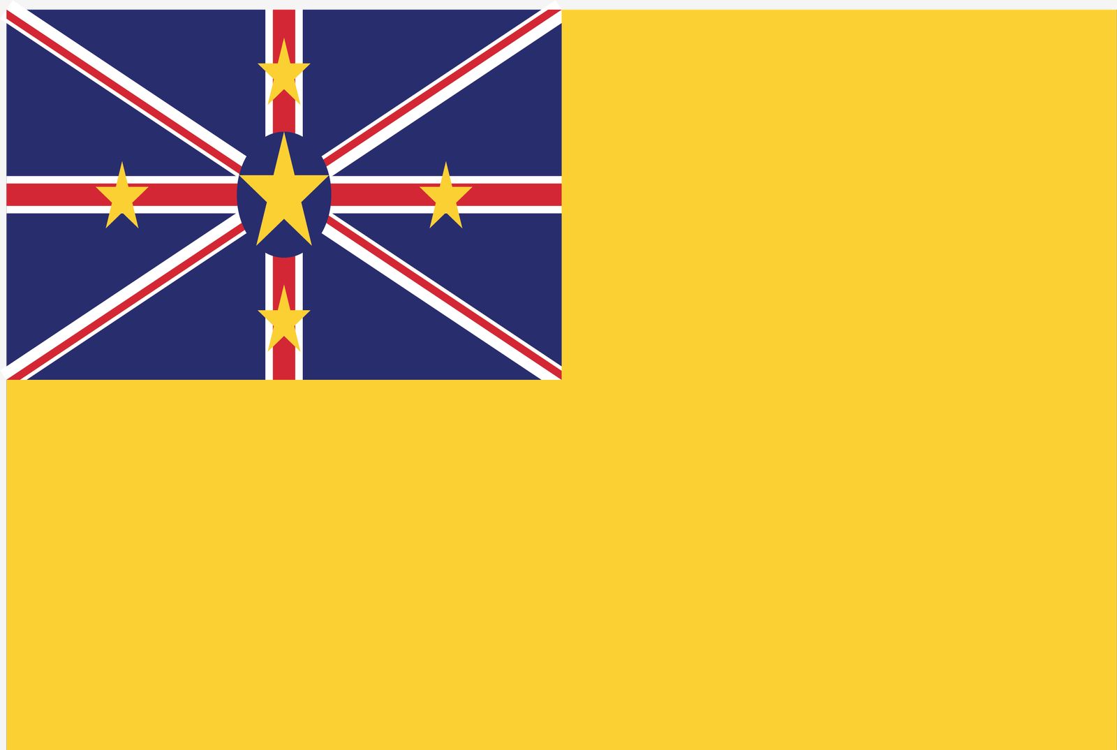 Niue Flag - Sticker