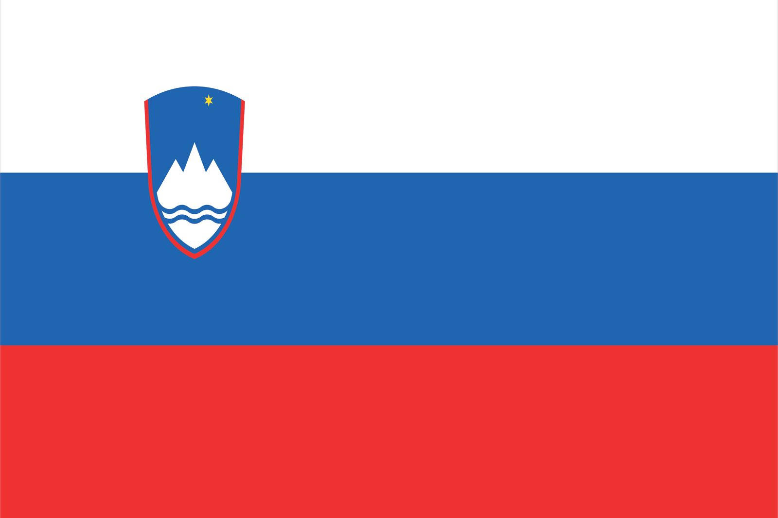 Slovenia Flag - Sticker