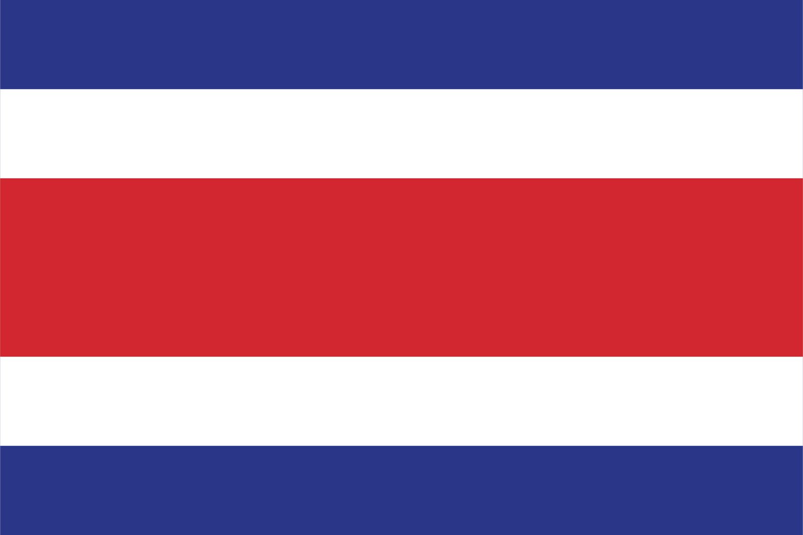 Costa Rica Flag - Sticker