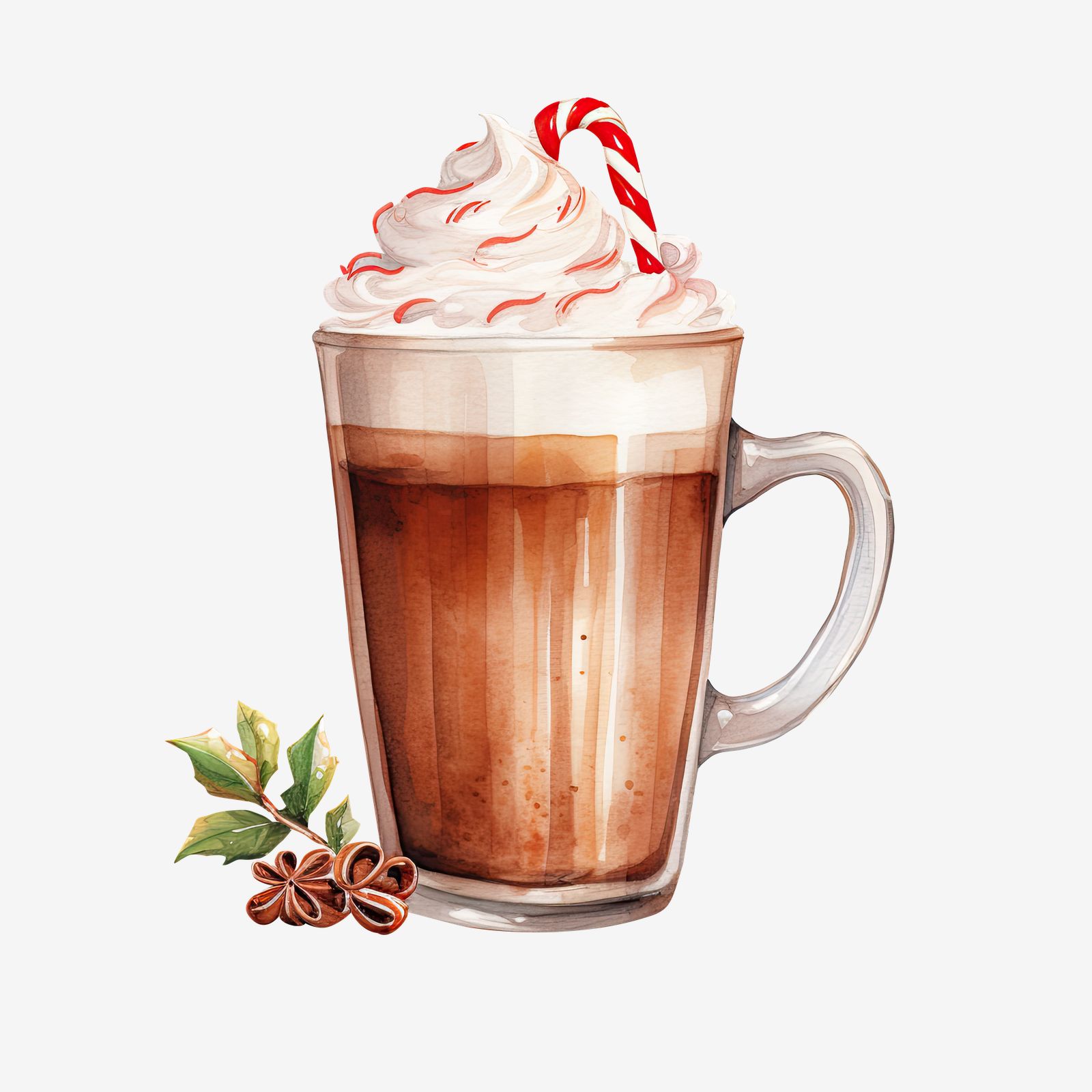 Festive Coffee Sticker