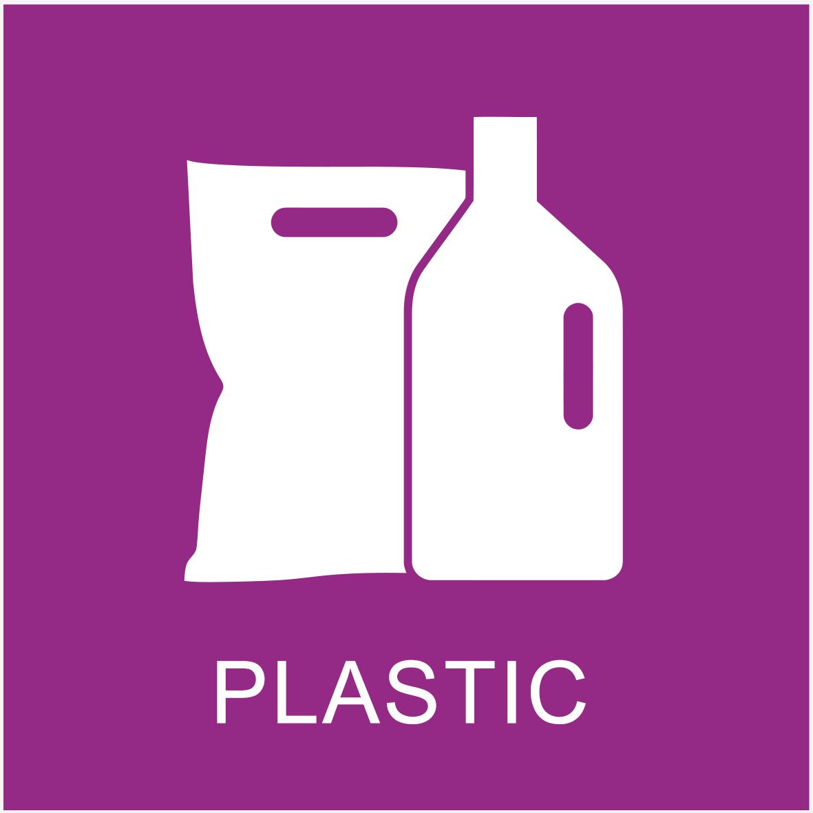Sticker - Plastic Recycling