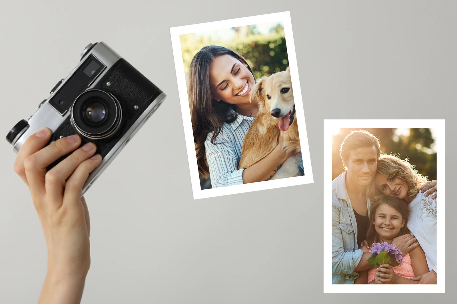 Photo Stickers Large 7x10 cm – Natural, 30-pack
