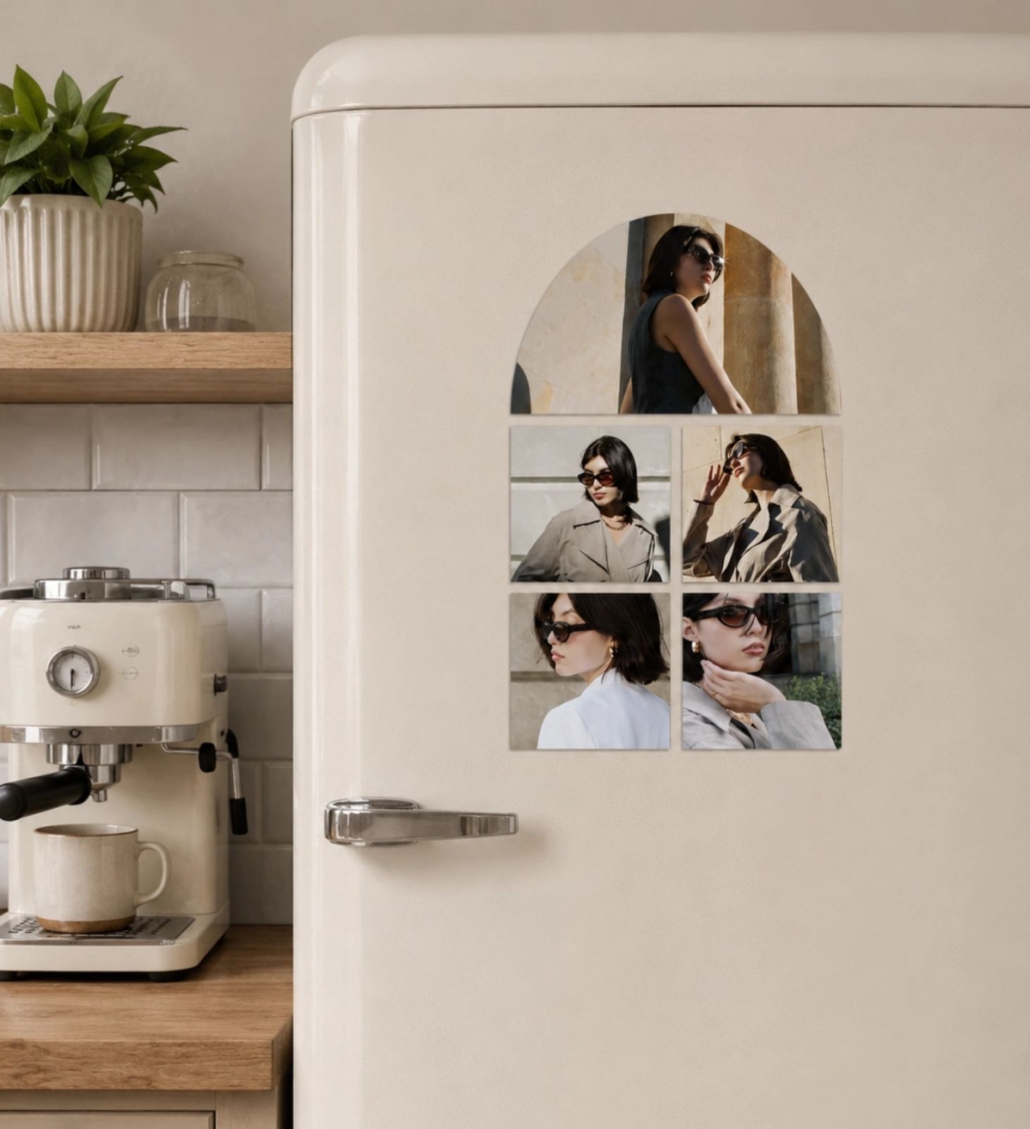 Personalized Wallsticker - Arch Photo Collage