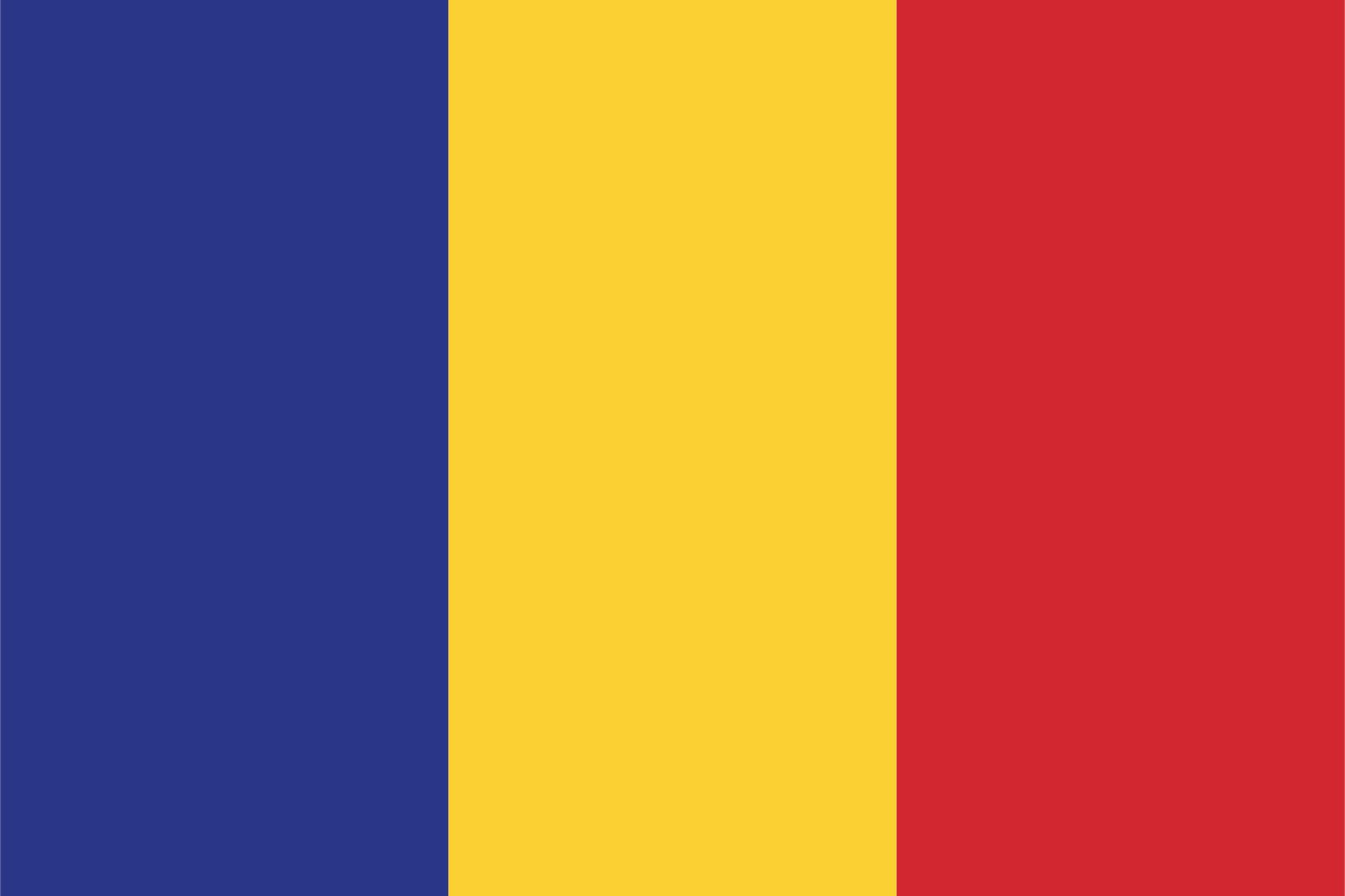 Romania Flag - Sticker