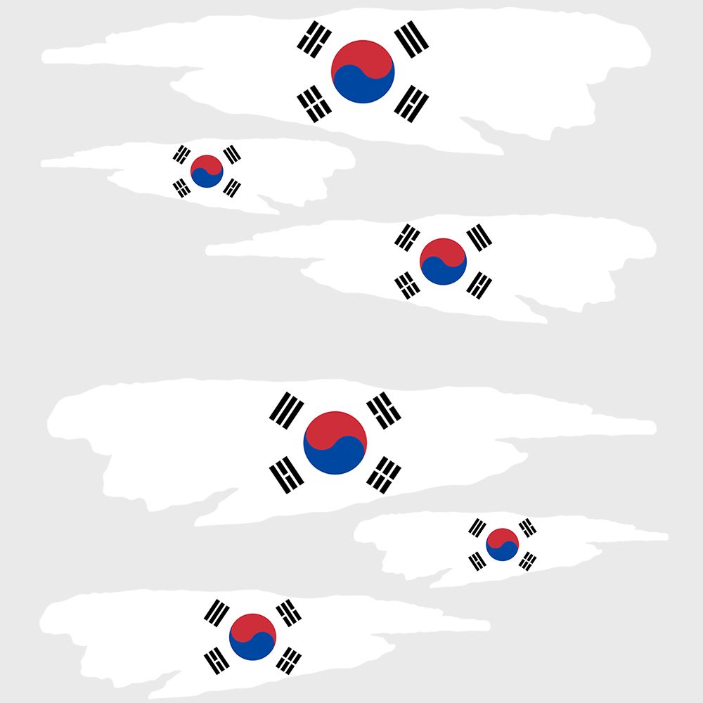 South Korea Flag - Sticker