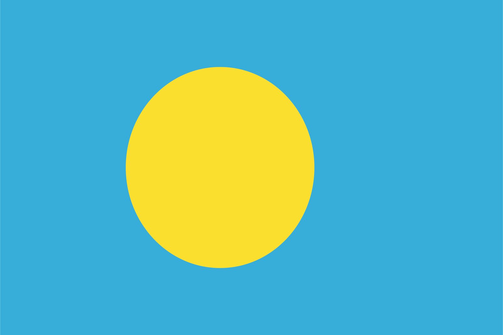 Palau Flag - Sticker