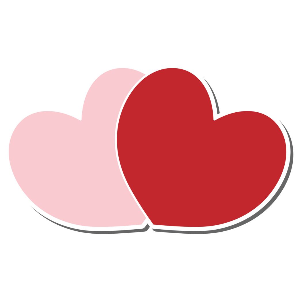 Sticker - Heart Duo