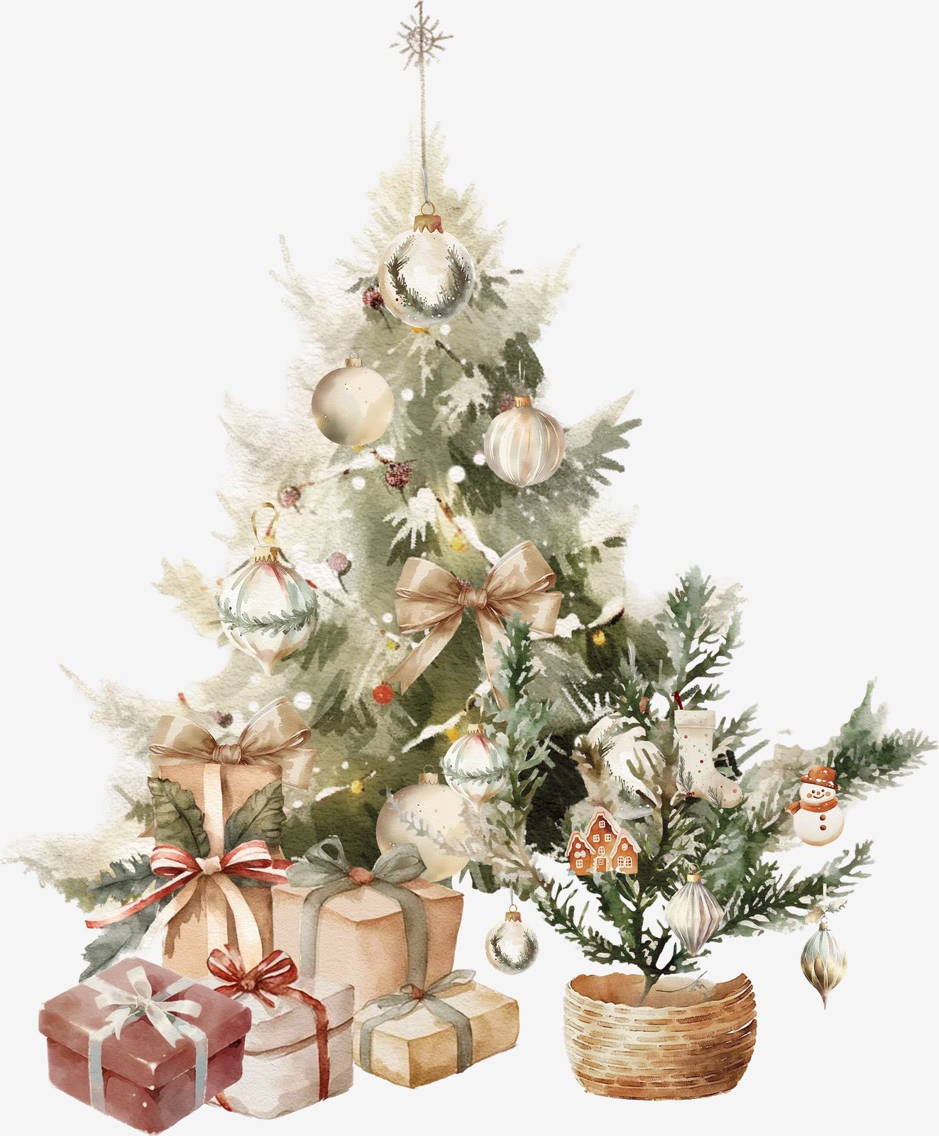 Christmas Tree Sticker