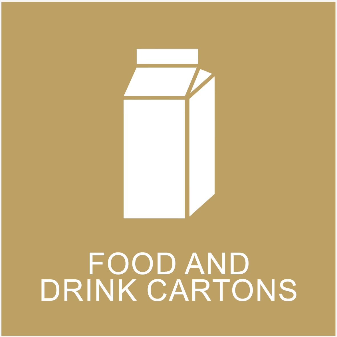 Sticker - Food and Drink Cartons