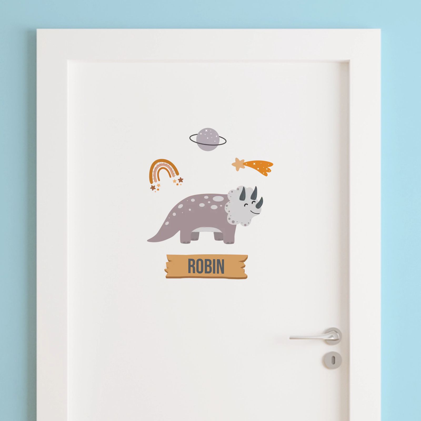 Door Sticker - Dinosaur Decoration