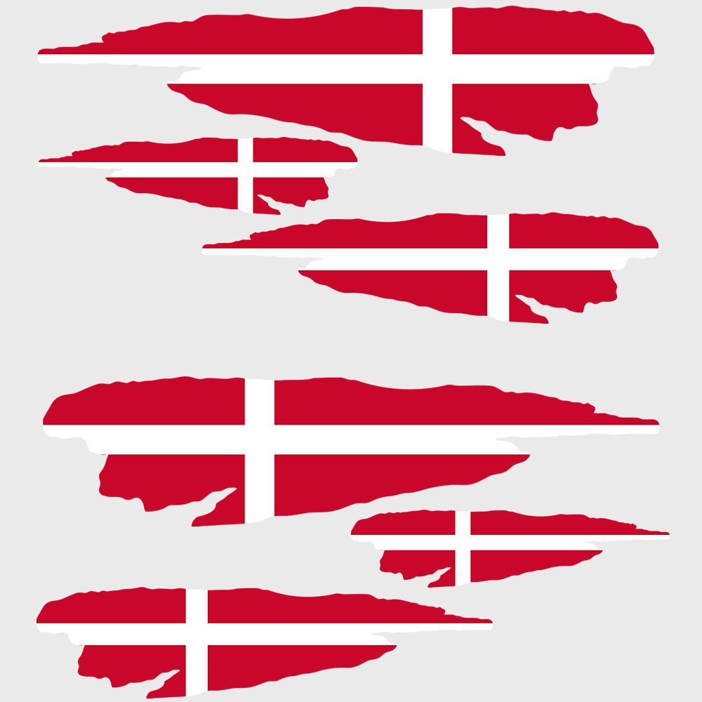 Denmark Flag - Sticker