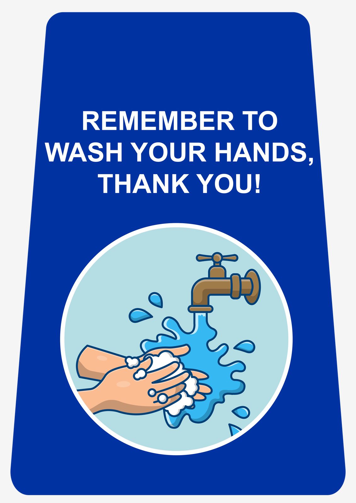 Sticker - Remember to Wash Your Hands