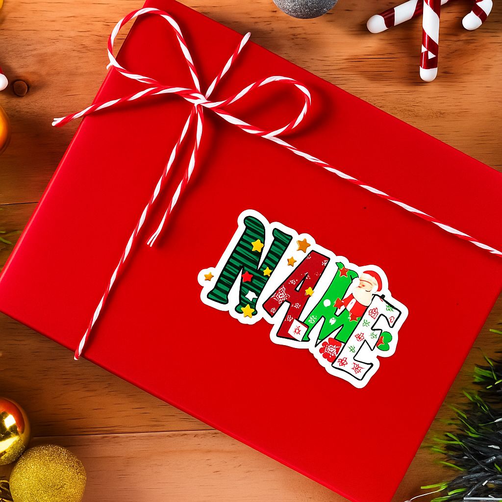 Stickers – Personalized Festive Gift Labels (Set of 20)