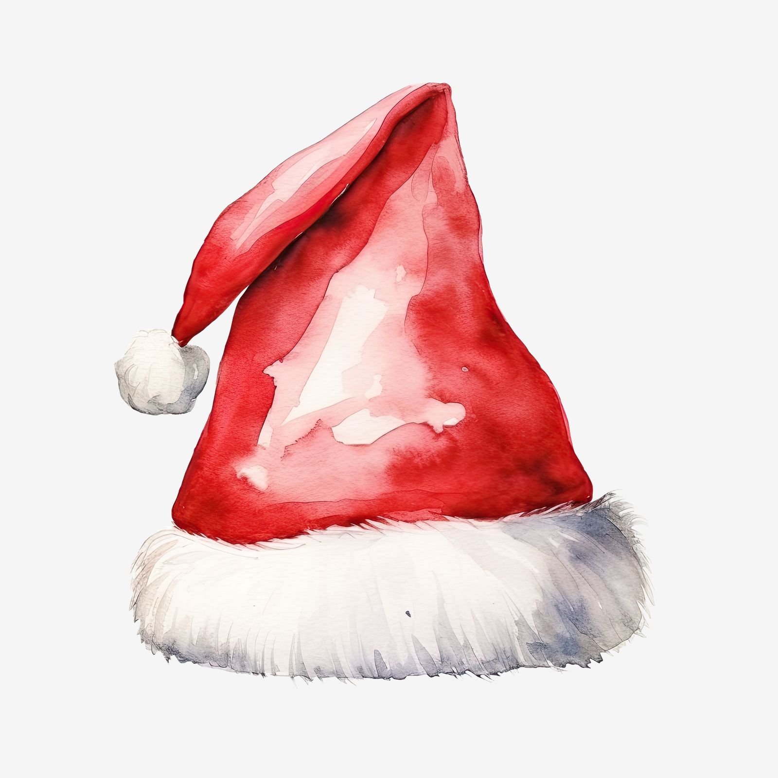 Festive Santa Hat Sticker