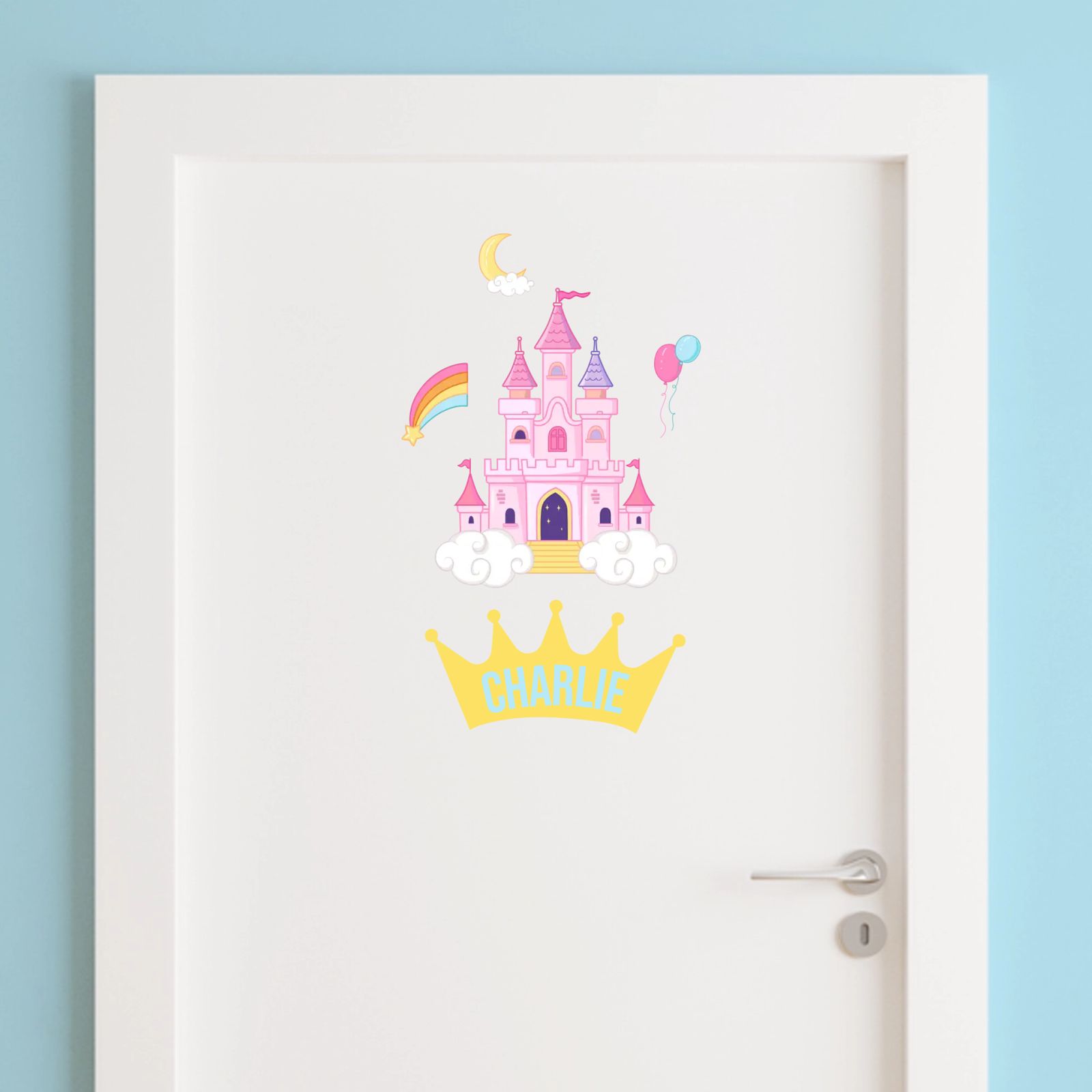 Door Sticker - Castle Kids Decor