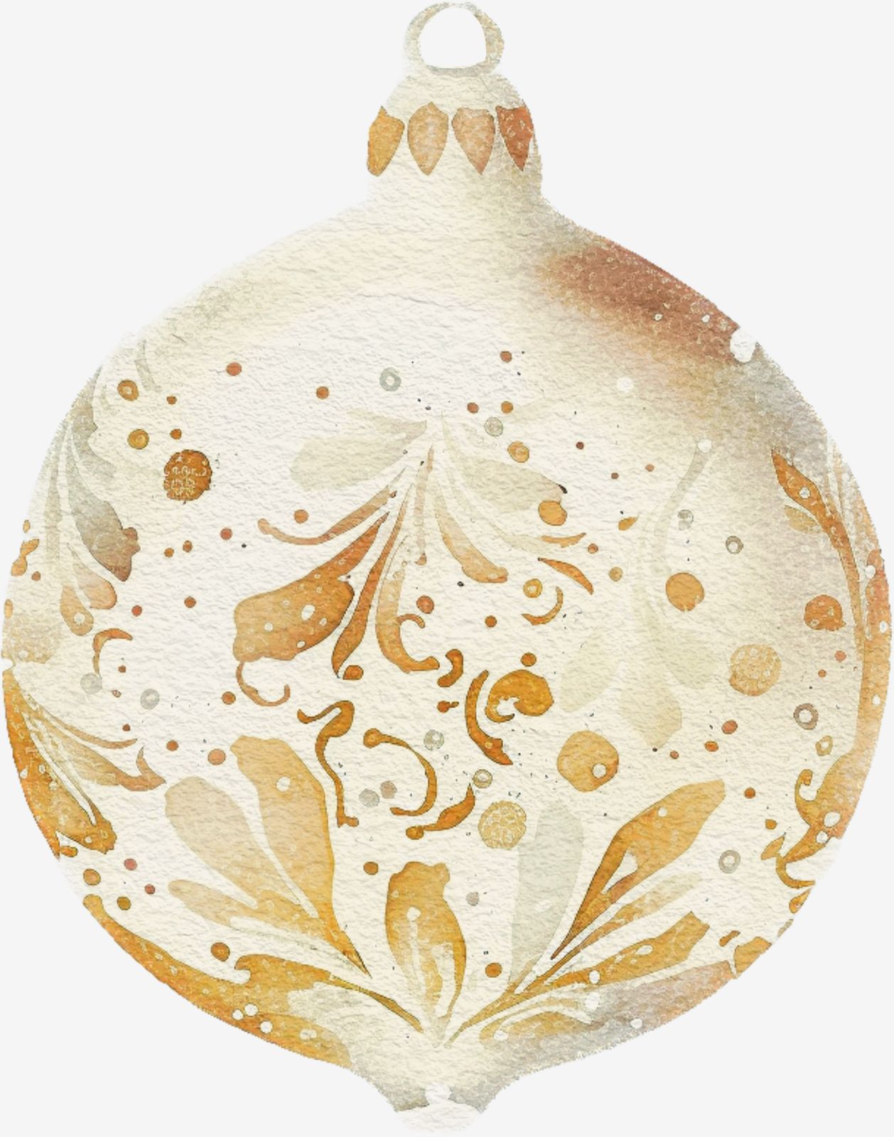 Ornamental Christmas Sticker