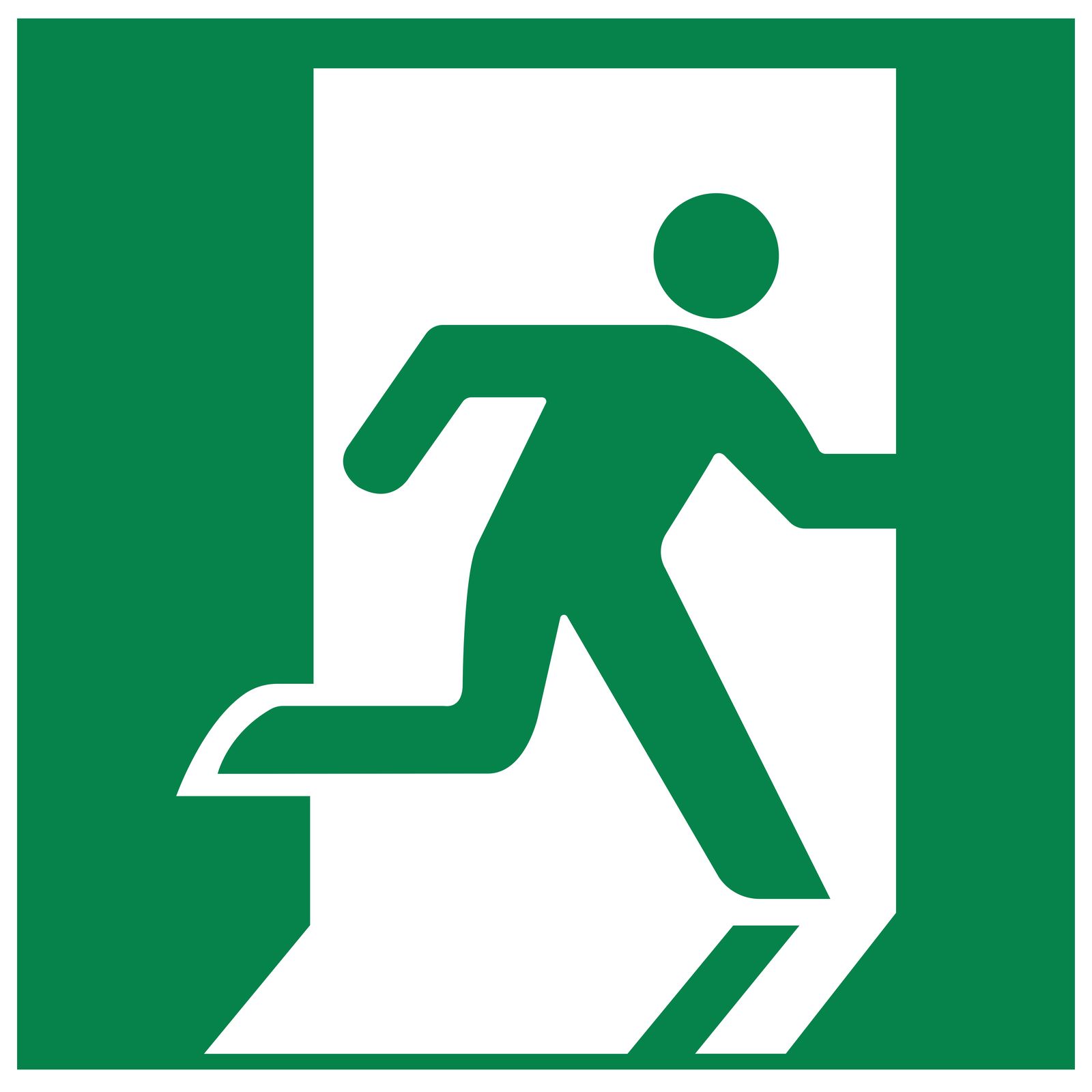 Sticker - Emergency Exit