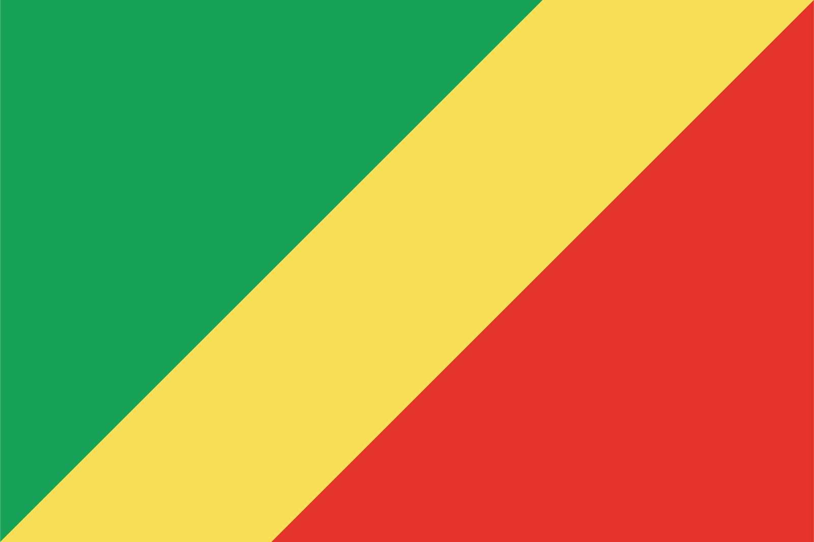 Republic of the Congo Flag - Sticker
