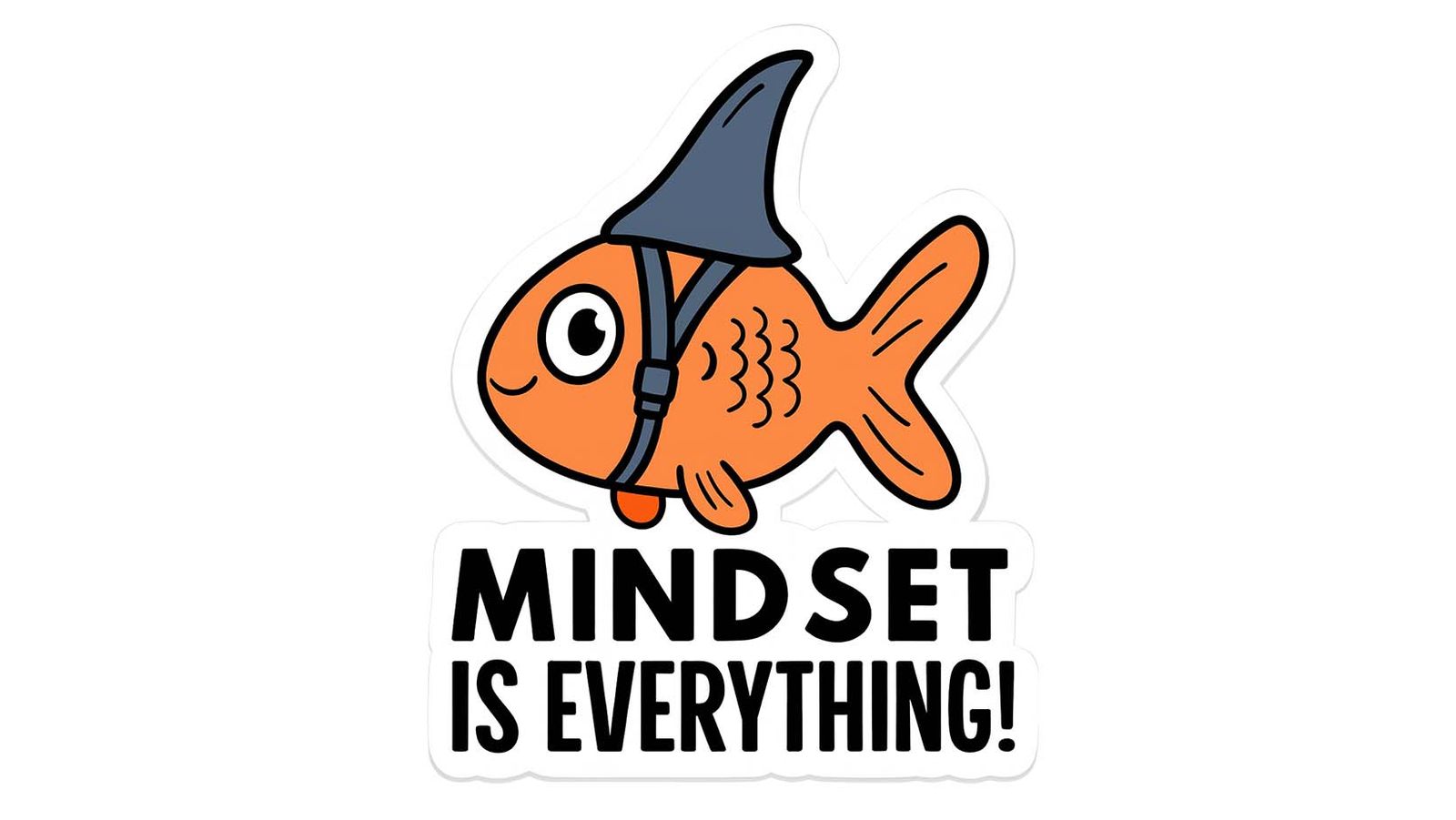 Sticker - Mindset Is Everything - 4 Stickers