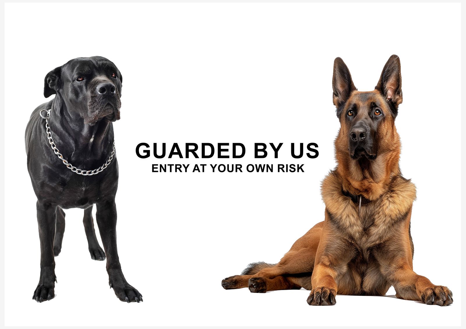 Sticker - Guarded by Us