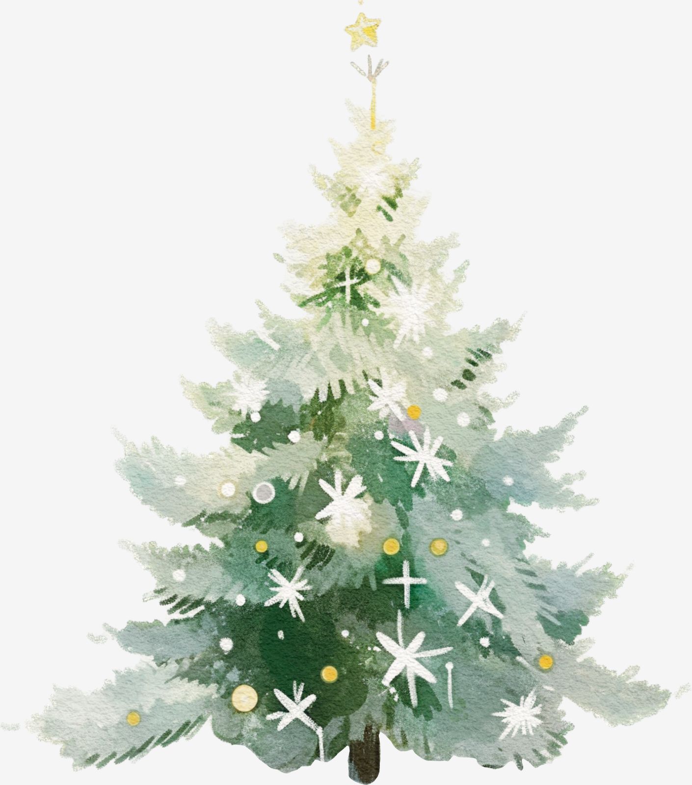 Christmas Tree Sticker