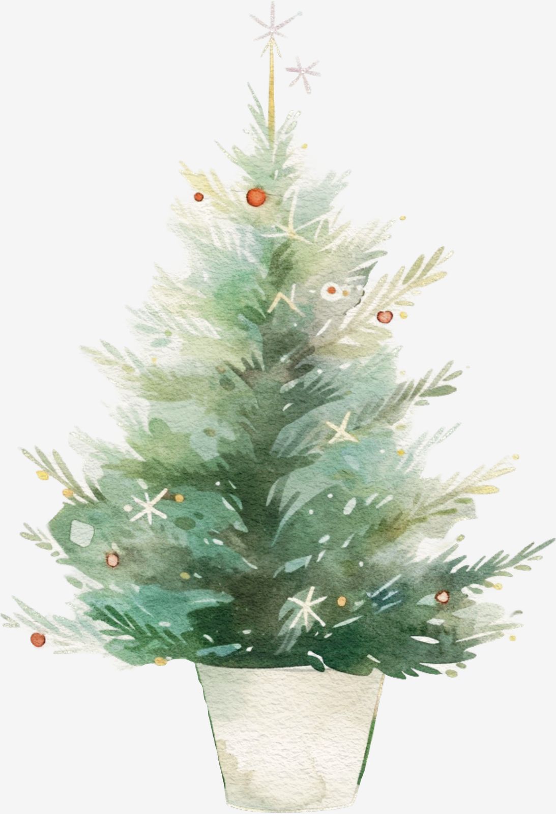 Christmas Tree Sticker