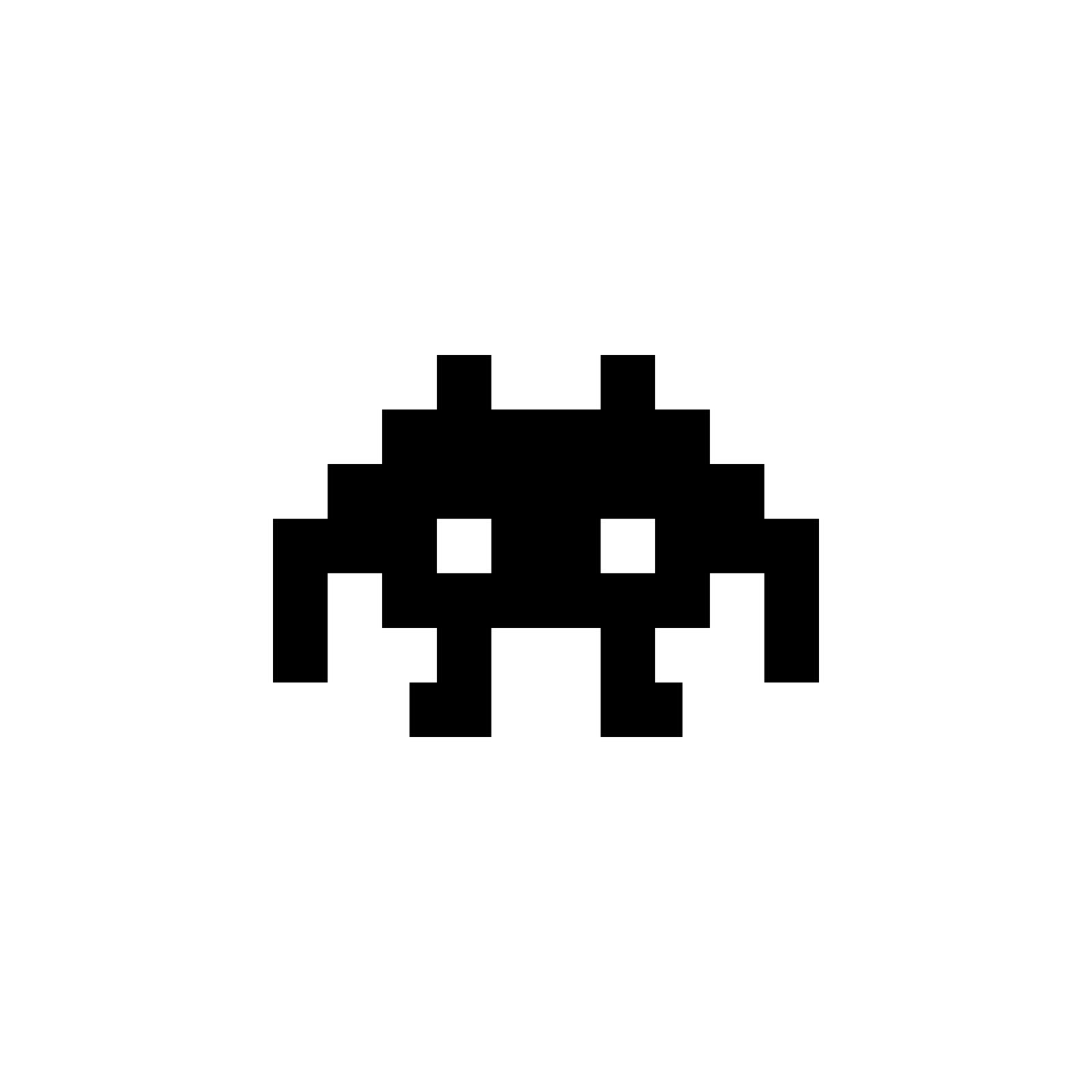 Sticker – Space Invader Design Sticker – Space Invader Design