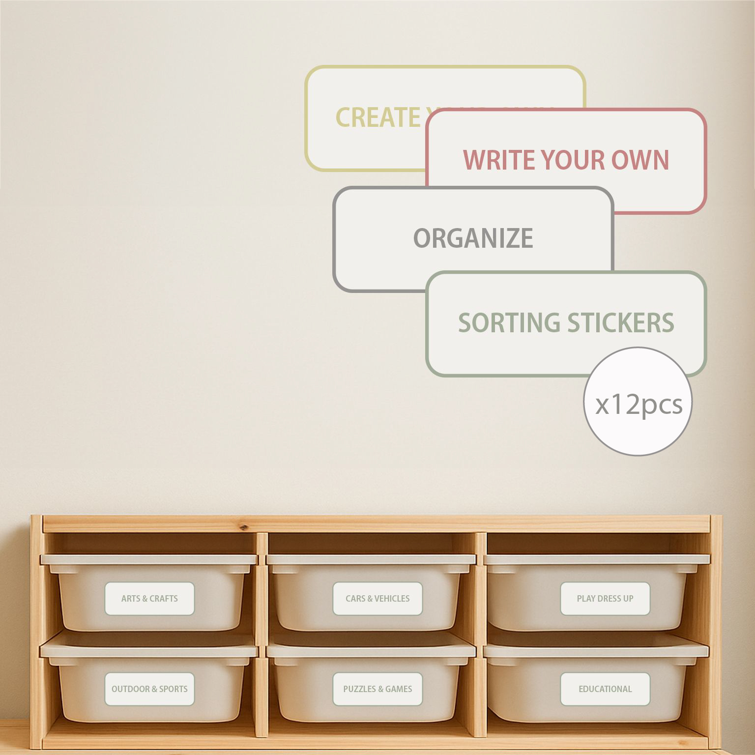 Sticker - Organizational Labels