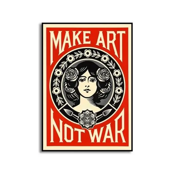 Poster - Make Art Not War