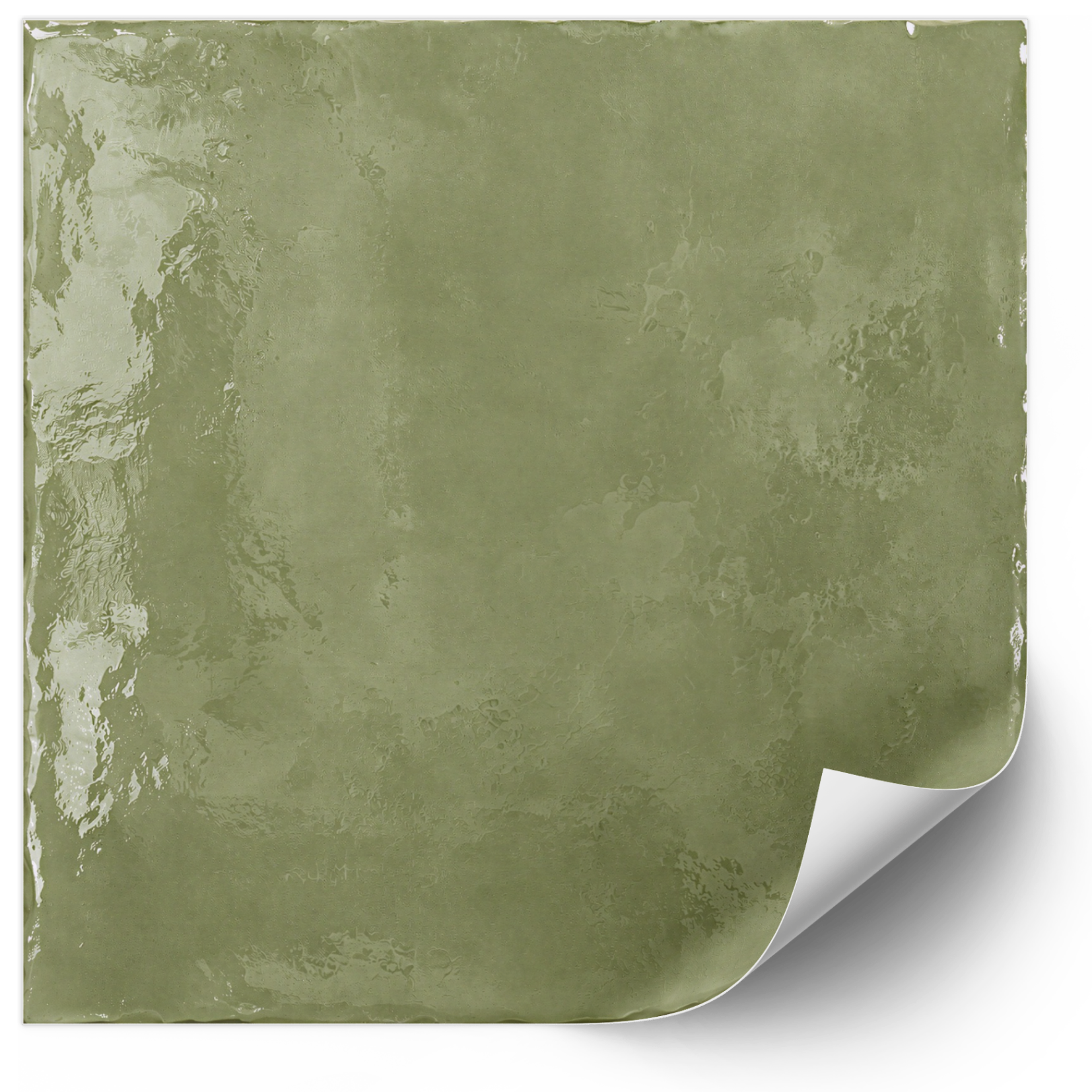 Tile Stickers –  Green Glaze