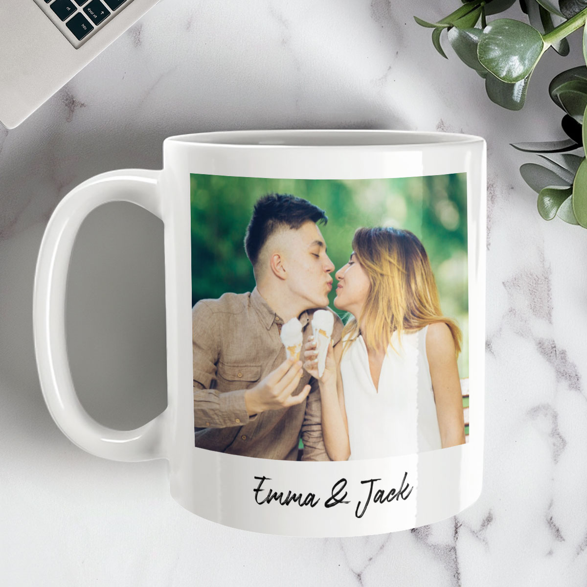 Personalised Mugs - Love Story Design