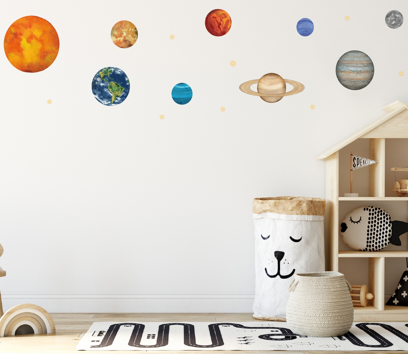 Wallsticker - The Solar System
