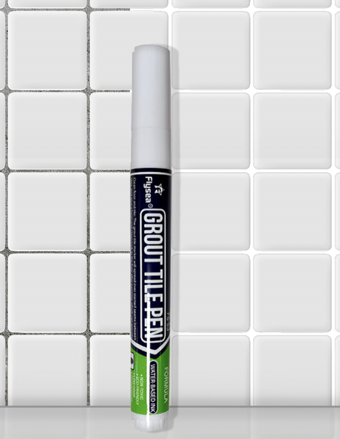 Grout pen - White colour for grout