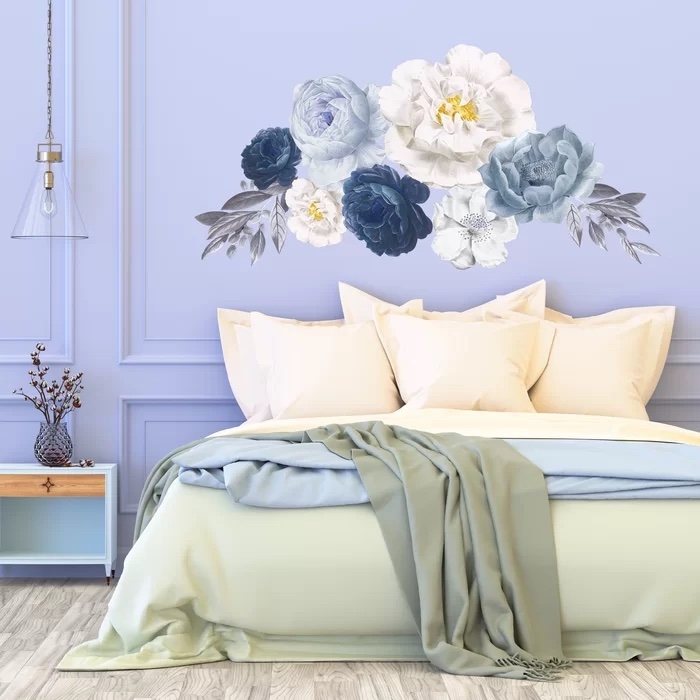 Wallsticker - Elegant Peonies