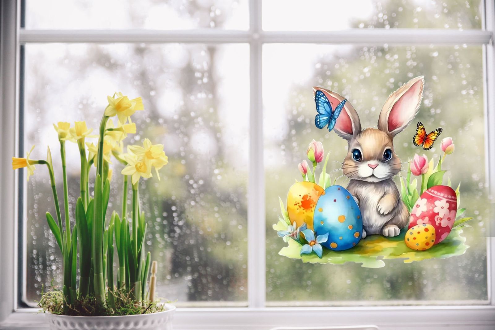 Wall Sticker - Easter Bunny