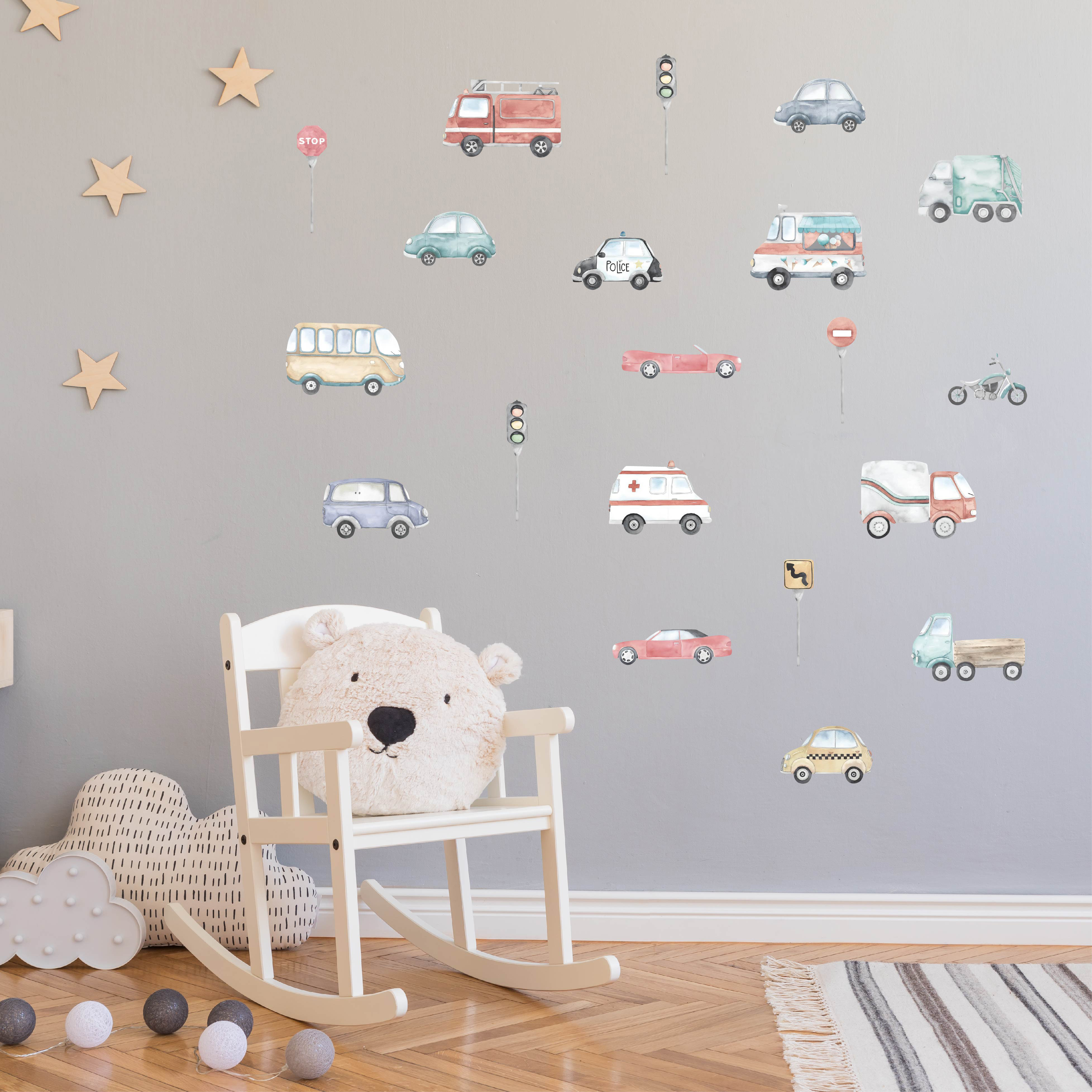 Wallsticker - Cars & Trucks