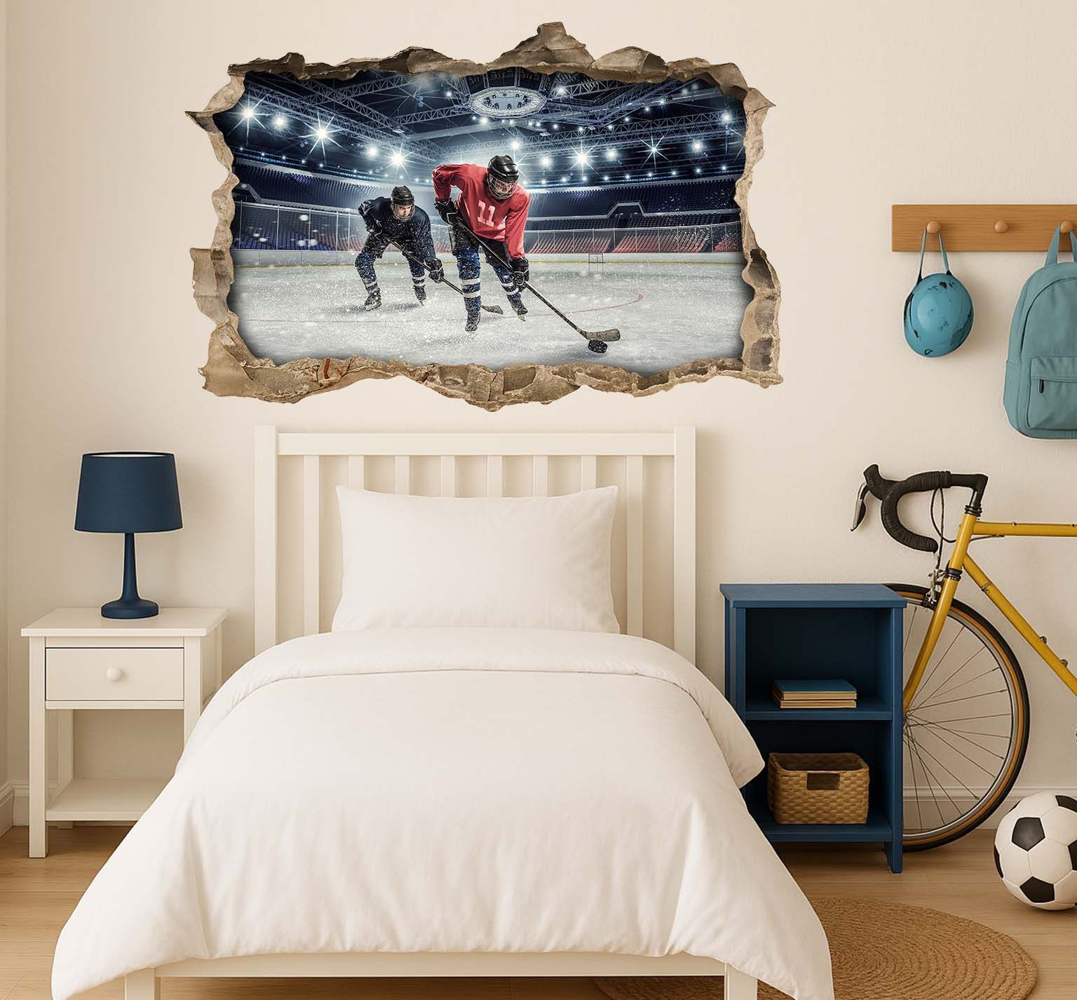 Wall Sticker - Hockey Players