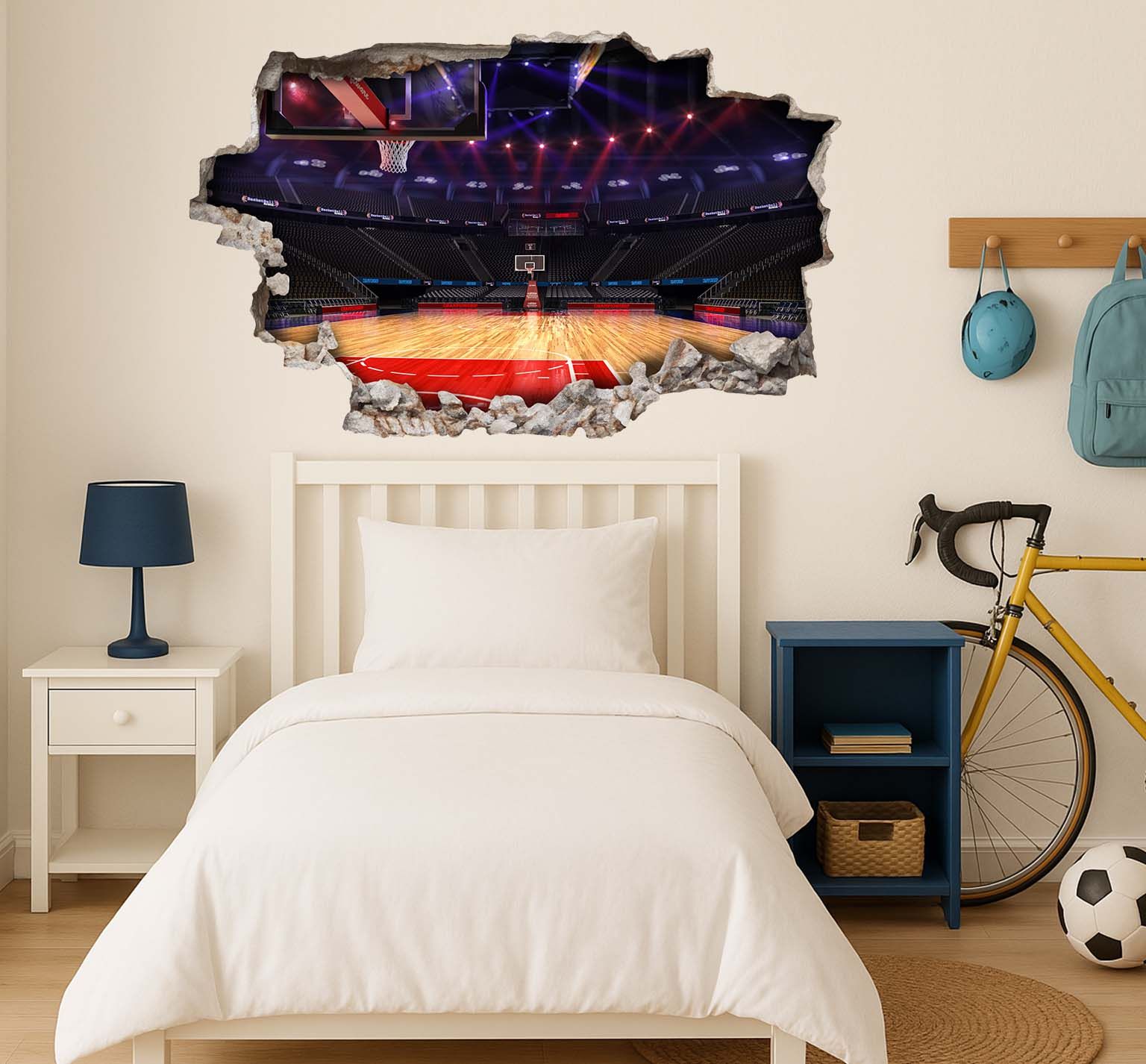 Wall Sticker - Basketball Arena