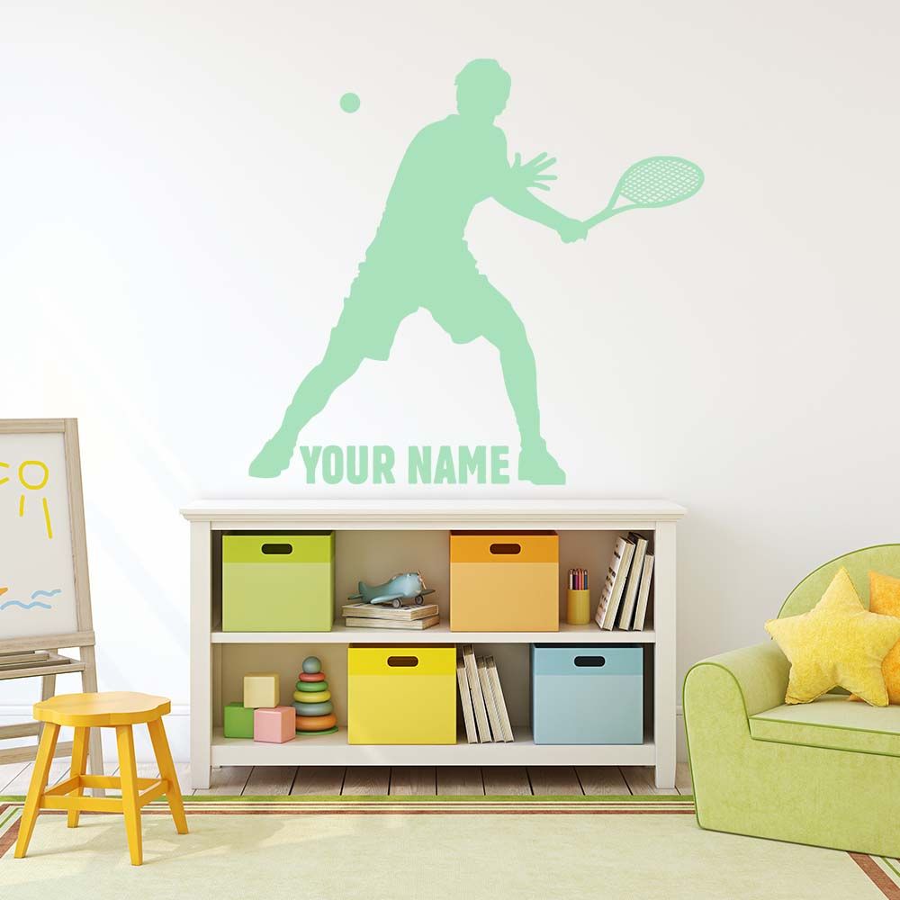 Wall Sticker / Tennis Player