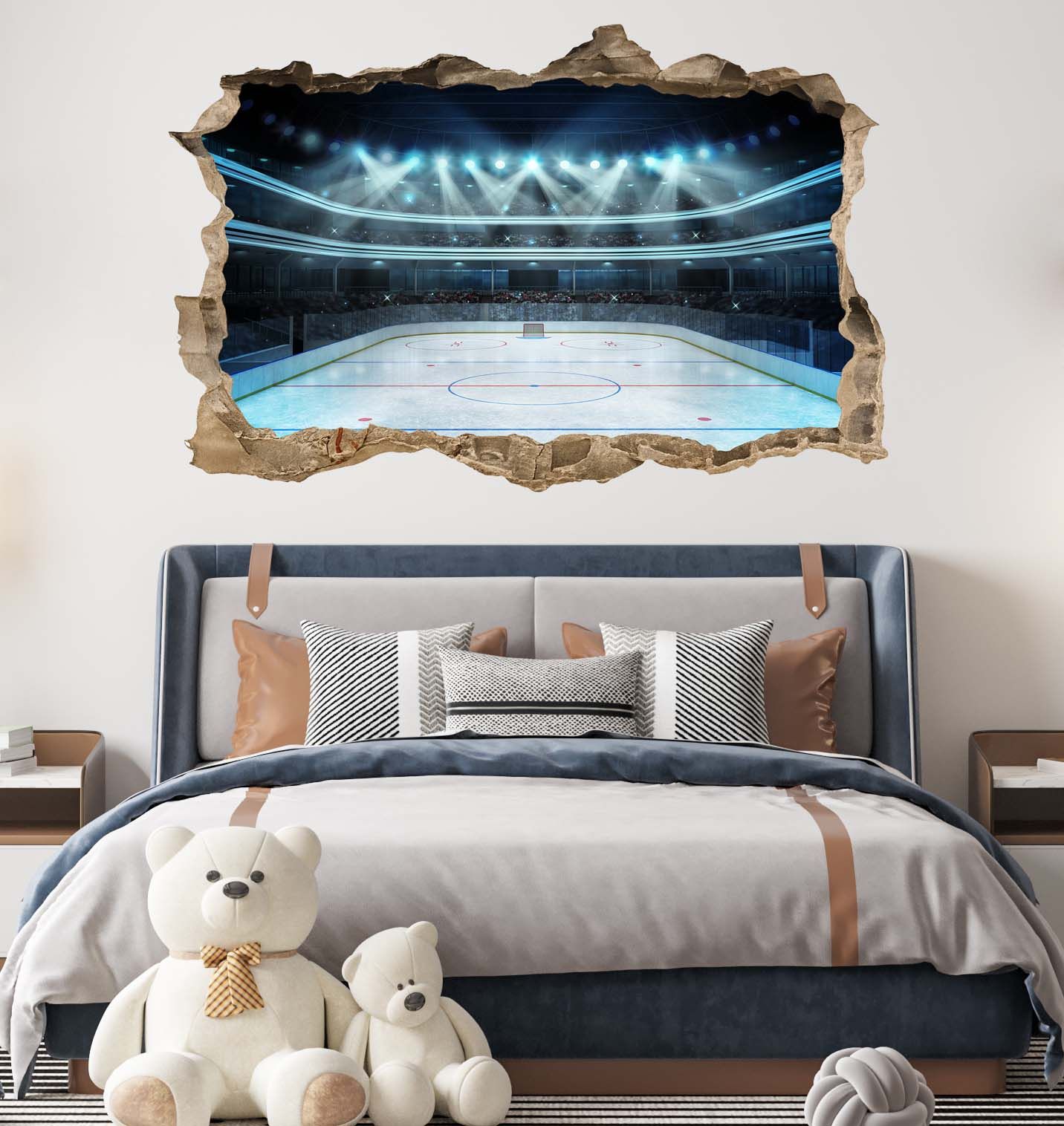 Wall Sticker - Ice Hockey Stadium