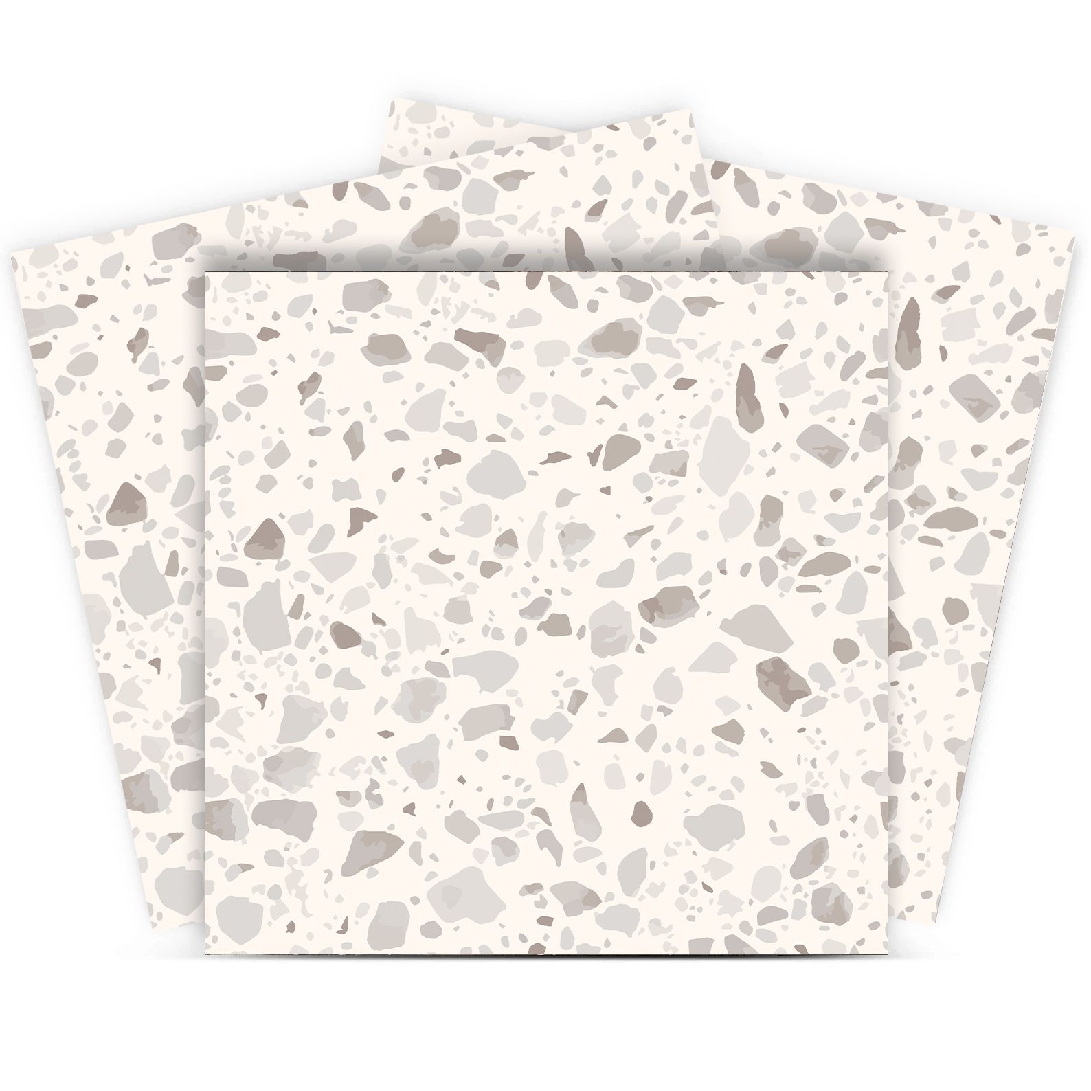 Tile Sticker - Terrazzo Pattern / 24 pcs