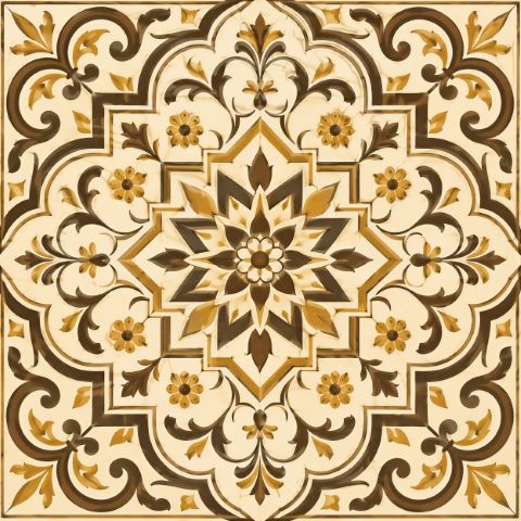 Tile Stickers - Floral Mosaic
