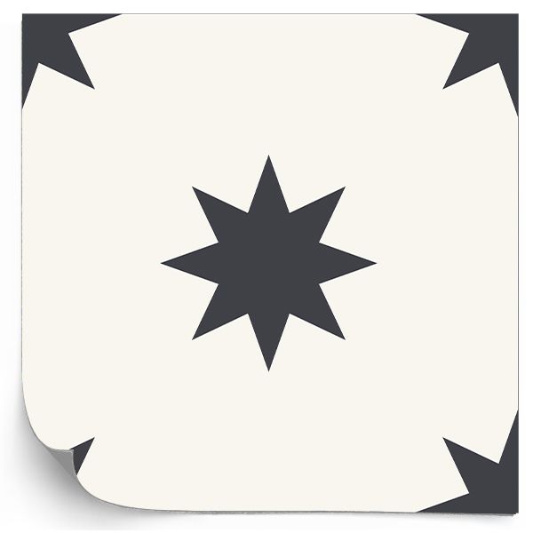 Star Pattern Wall Tiles / 24 pcs